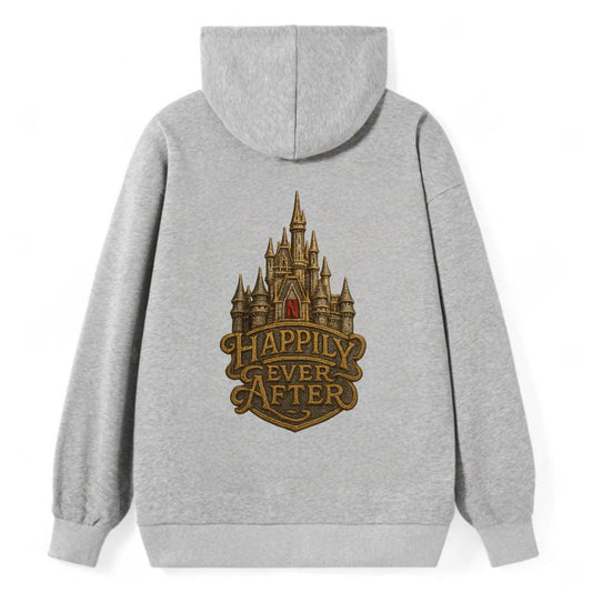 Happily Ever After  - Classic Pullover Hoodie - Grey