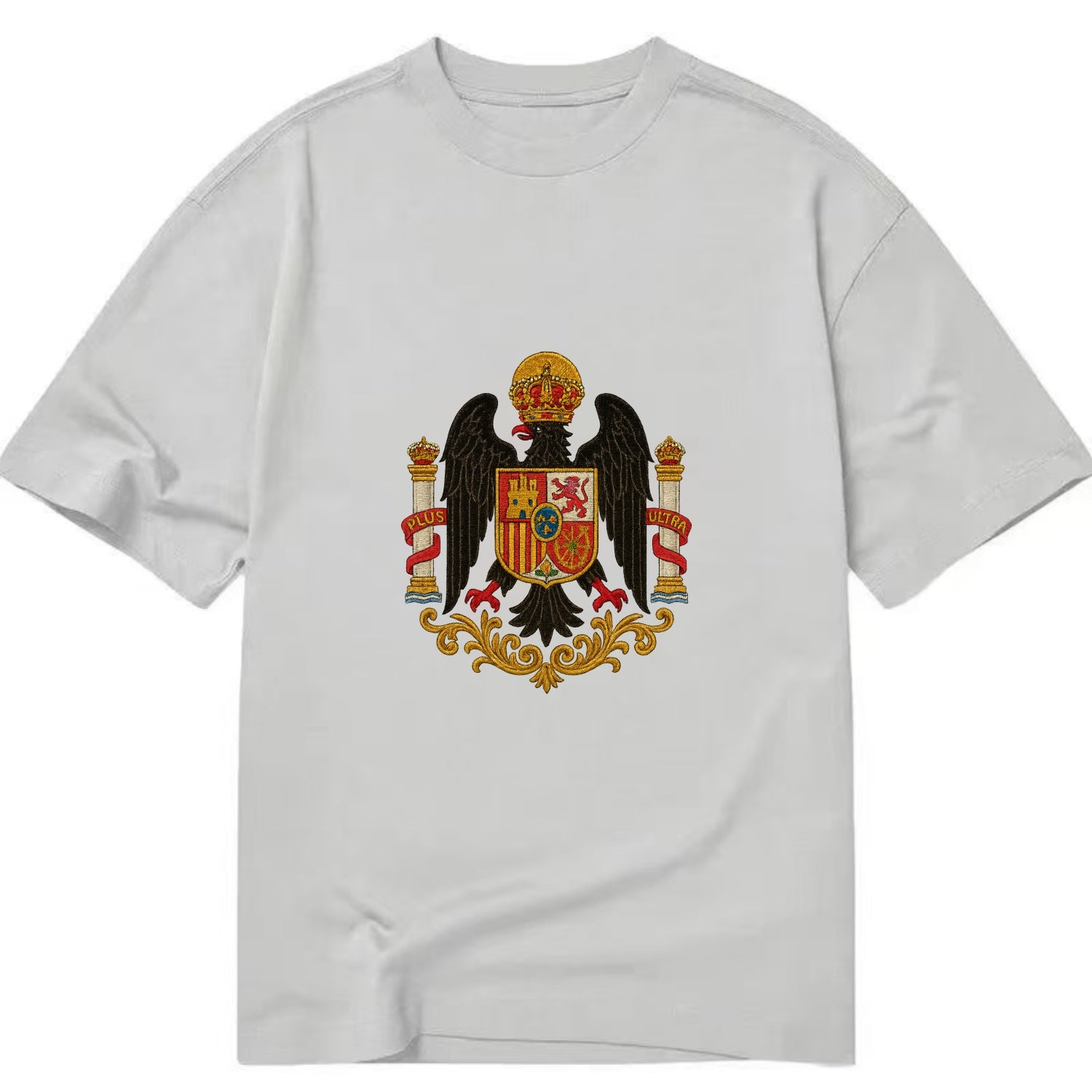 Imperial Eagle Of Spain Crest - Classic T-shirt - Grey