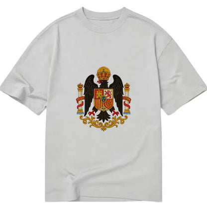 Imperial Eagle Of Spain Crest - Classic T-shirt - Grey