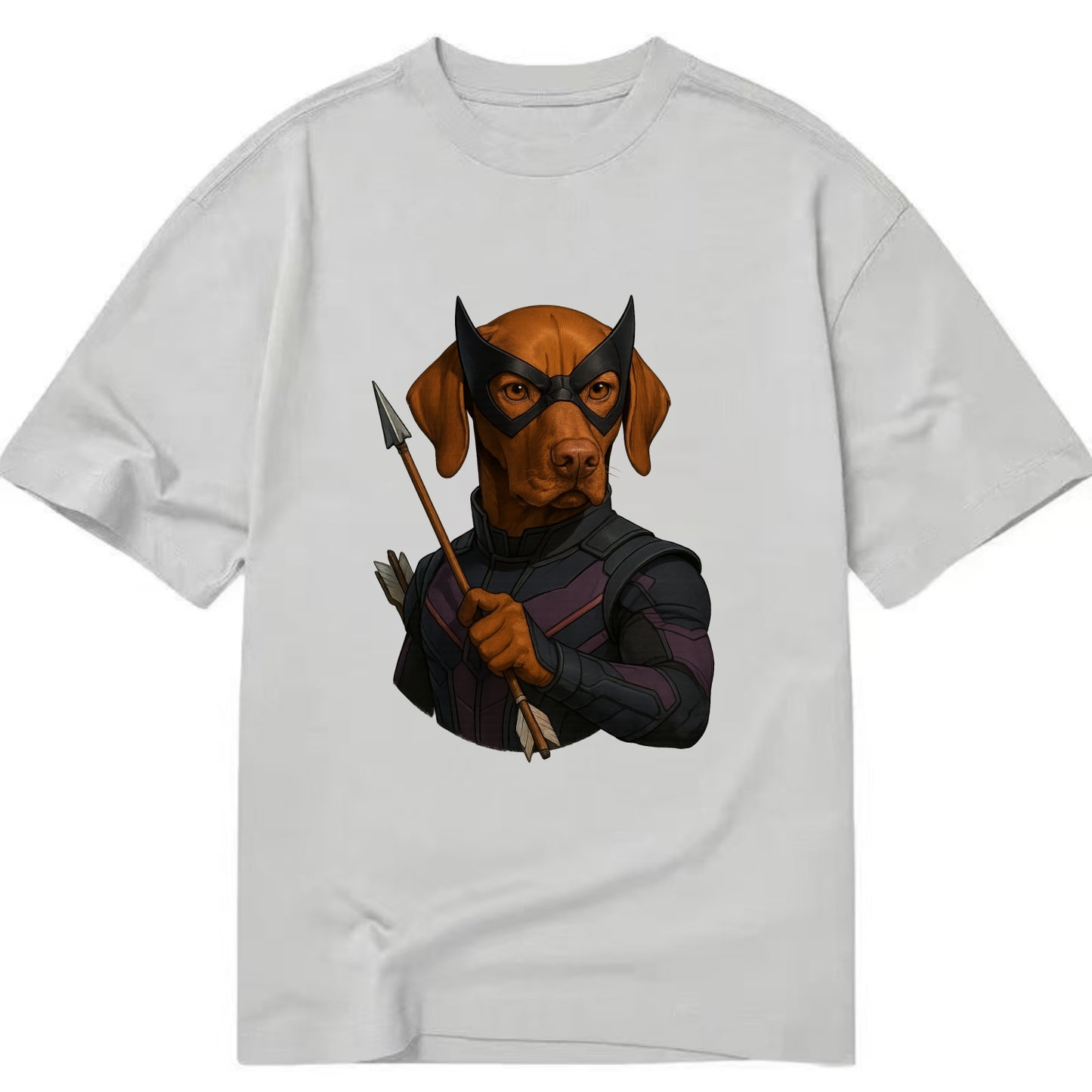 Vizsla Hawkeye  - Classic T-shirt - Grey