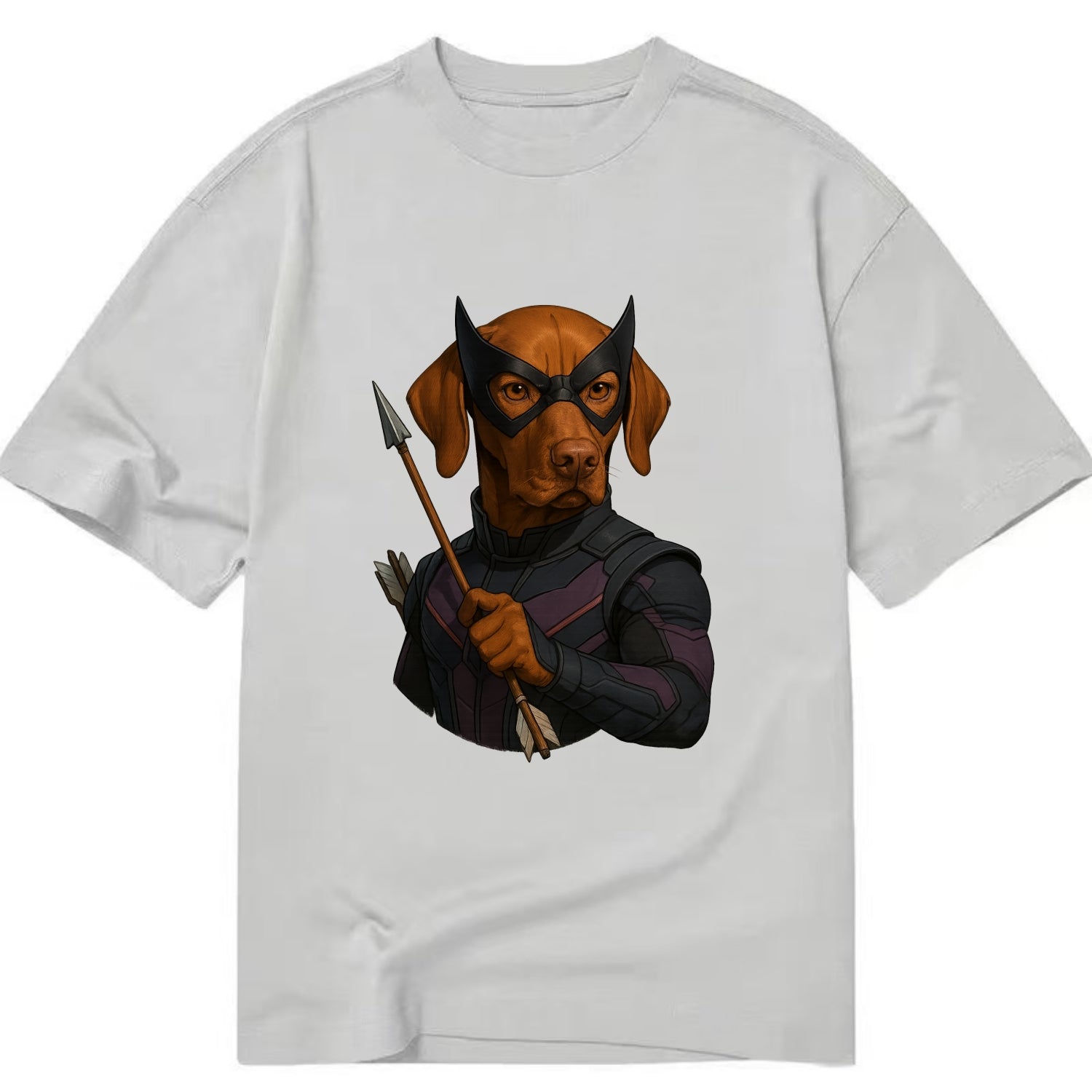 Vizsla Hawkeye  - Classic T-shirt - Grey