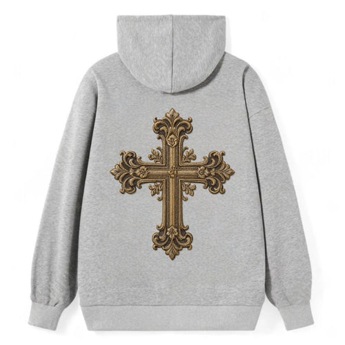Victorian Cross  - Classic Pullover Hoodie