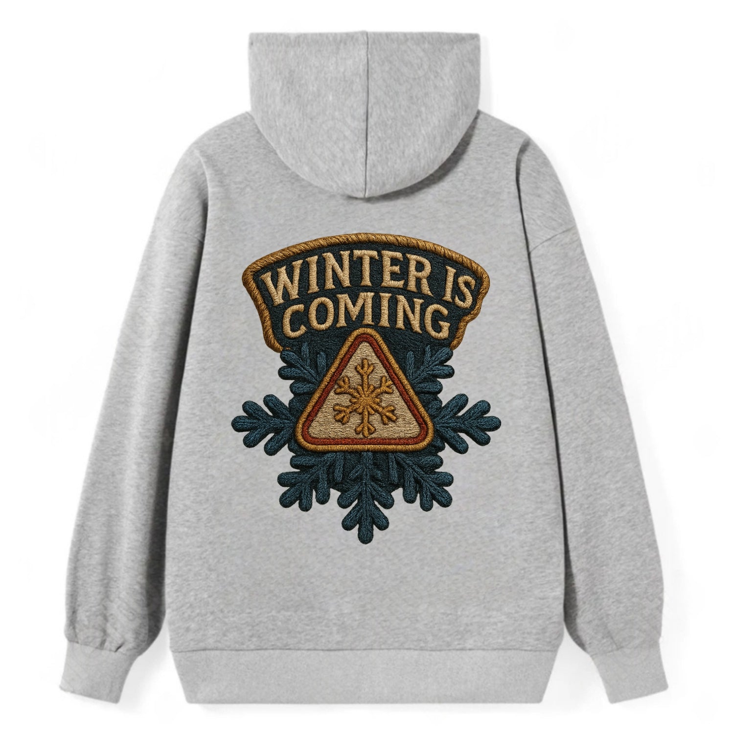 Winter Is Coming  - Classic Pullover Hoodie - Grey