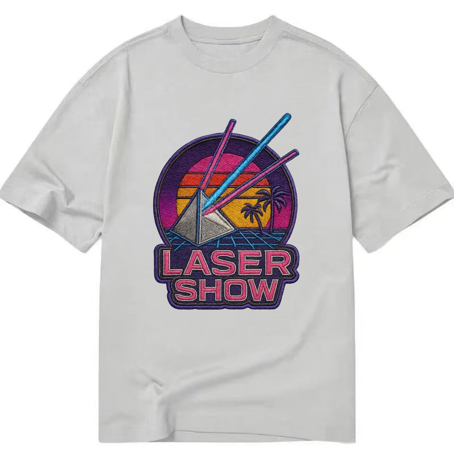 Laser Show - Classic T-shirt - Grey