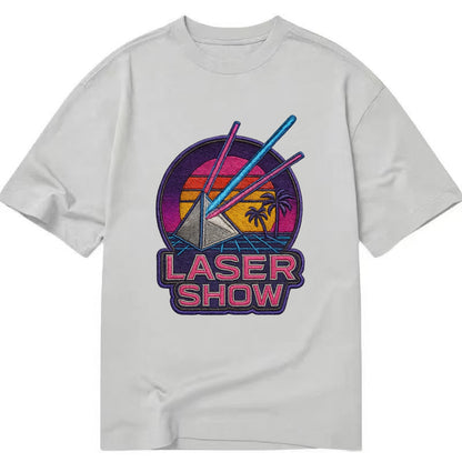 Laser Show - Classic T-shirt - Grey