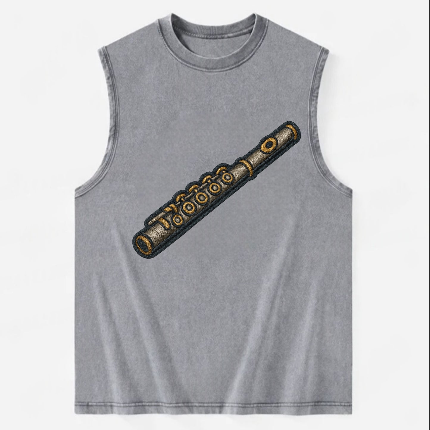 Flute  - Vintage Washed Tank - Grey