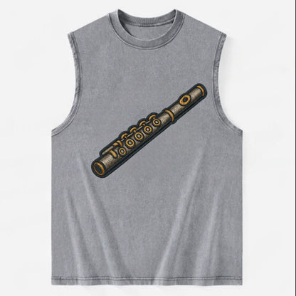 Flute  - Vintage Washed Tank - Grey