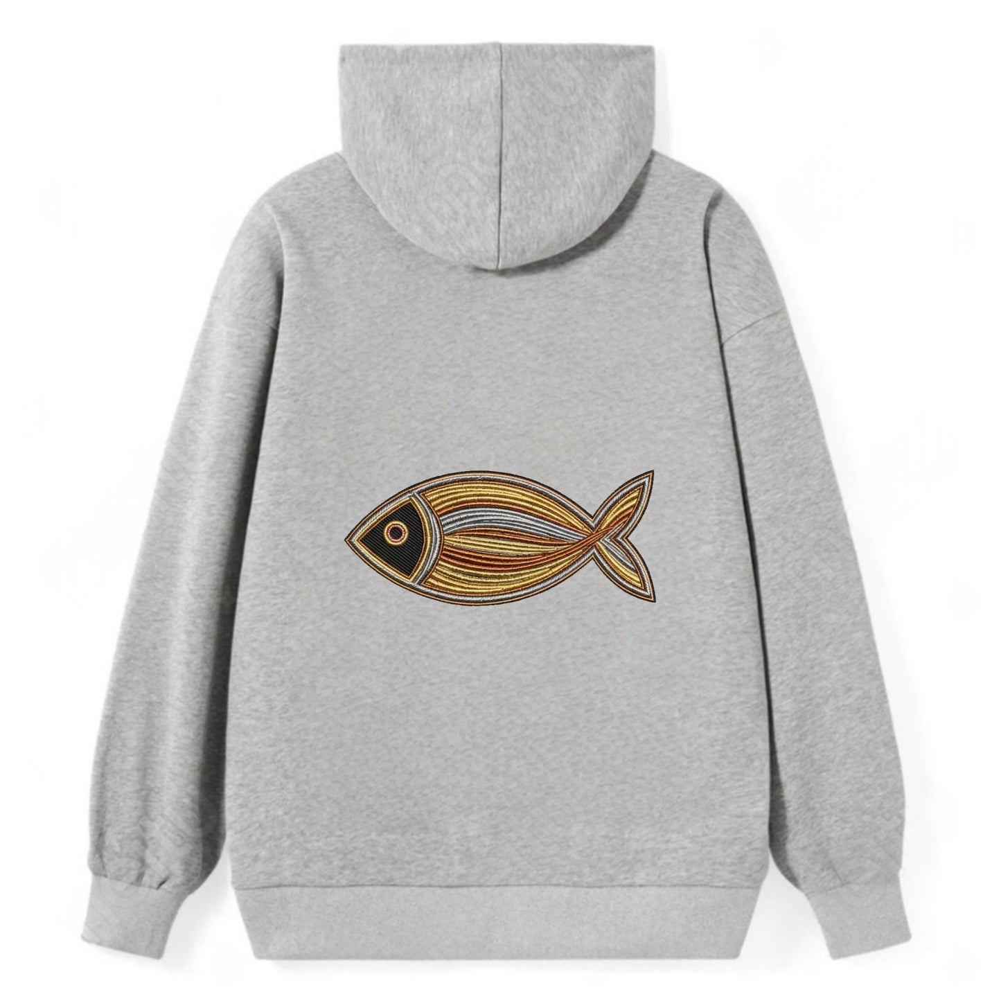 Ichthys - Classic Pullover Hoodie - Grey