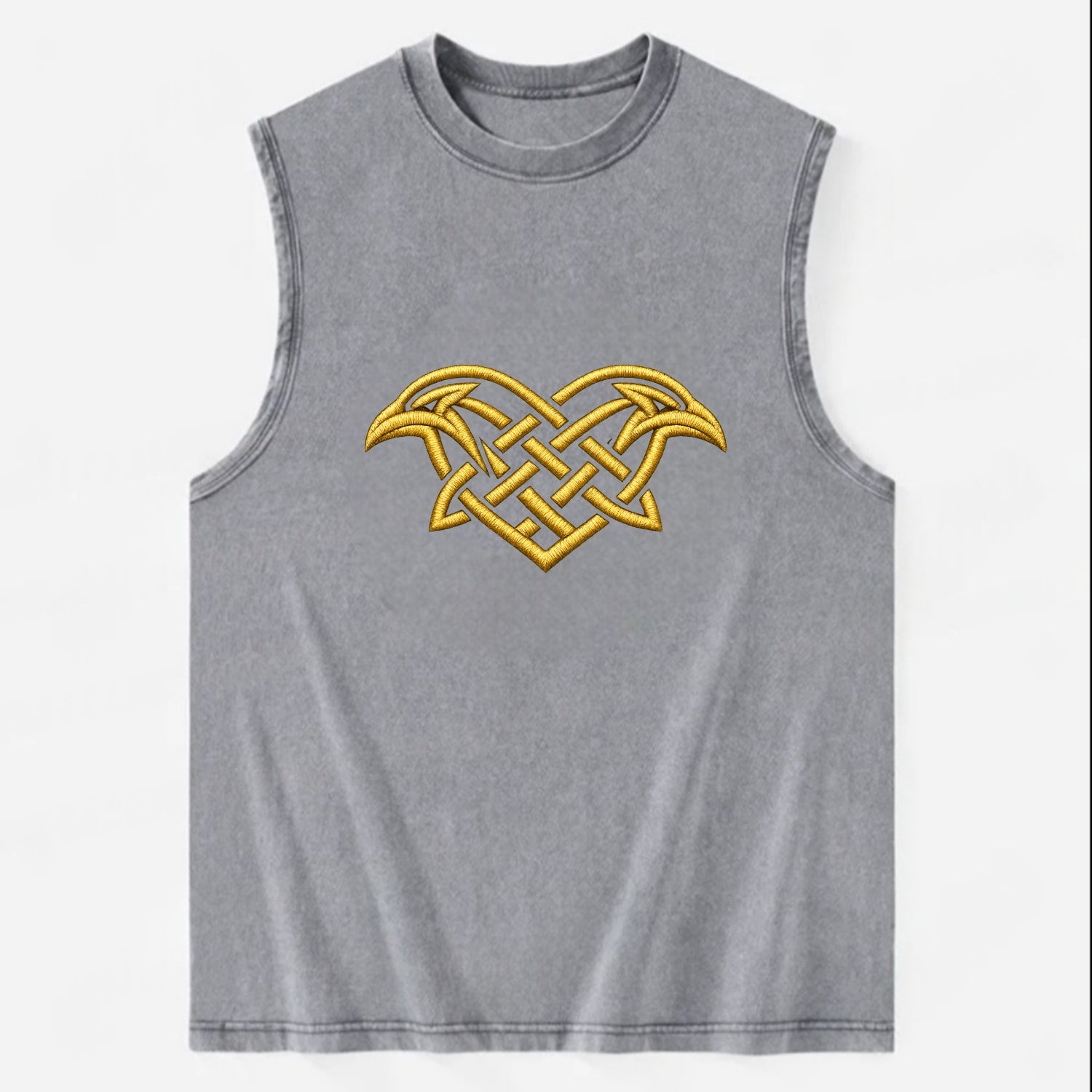 Raven Knot - Vintage Washed Tank - Grey