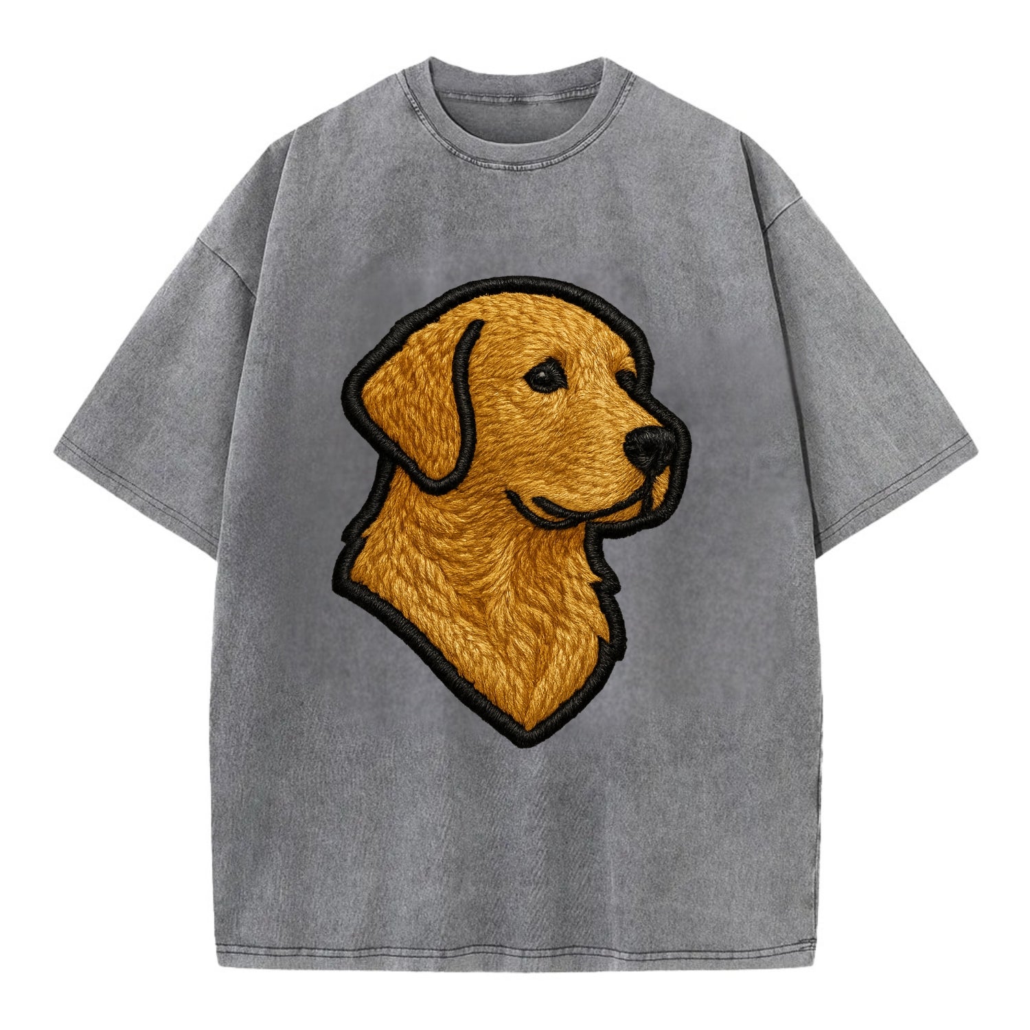 Chesapeake Bay Retriever - Modern retrie - Vintage T-shirt - Grey