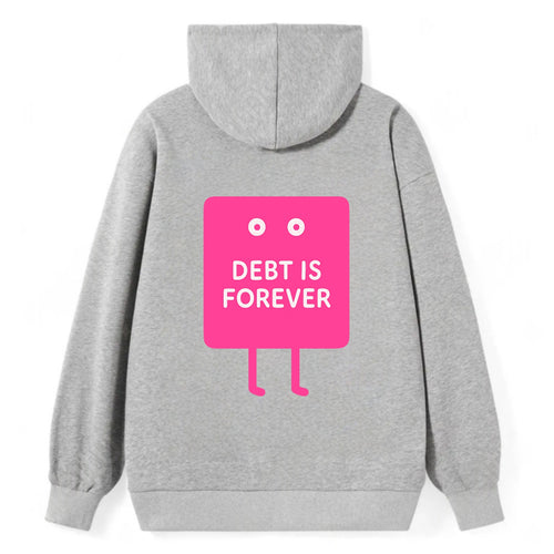 DEBT IS FOREVER | Immortal credit card - Classic Pullover Hoodie