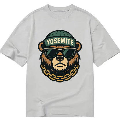 Yosemite Bear - Classic T-shirt - Grey