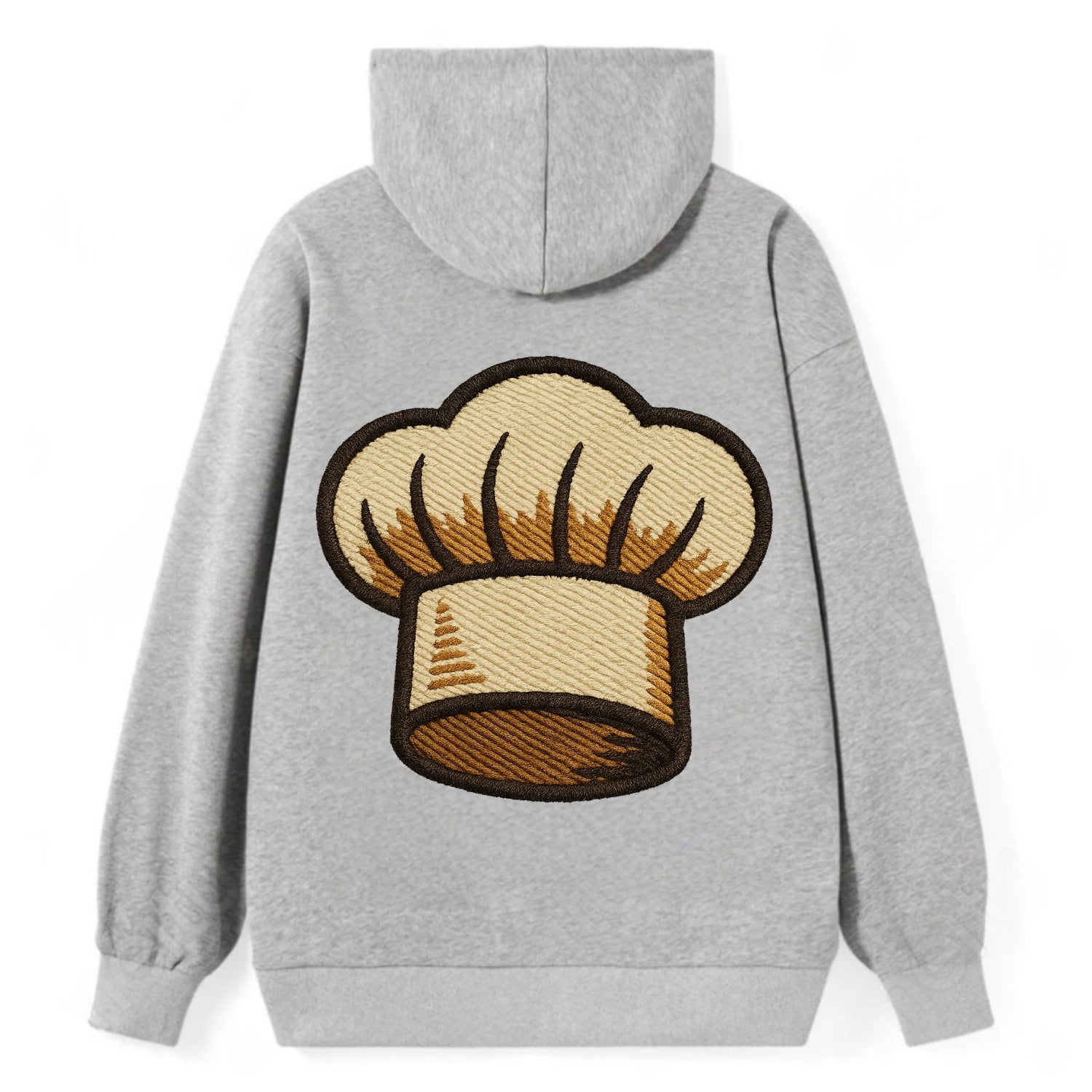 Chef Hat  - Classic Pullover Hoodie - Grey