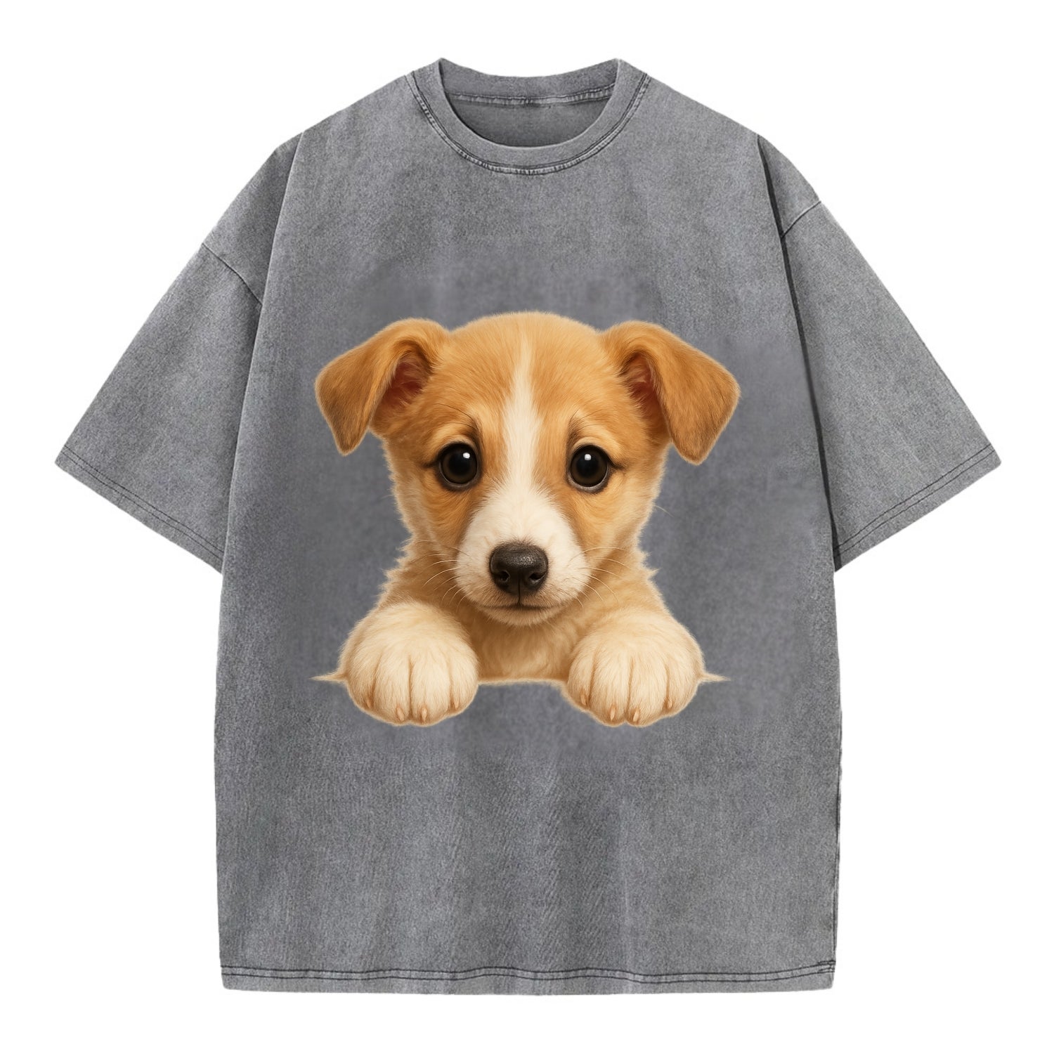 Whippet  - Vintage T-shirt - Grey