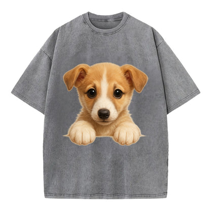 Whippet  - Vintage T-shirt - Grey