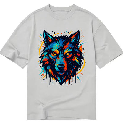 Alpha Wolf Leader  - Classic T-shirt - Grey