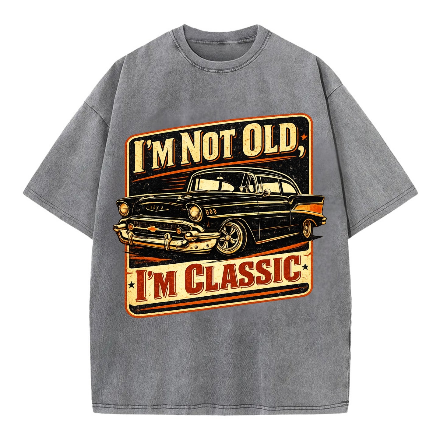 I'm Not Old I'm Classic - Vintage T-shirt - Grey