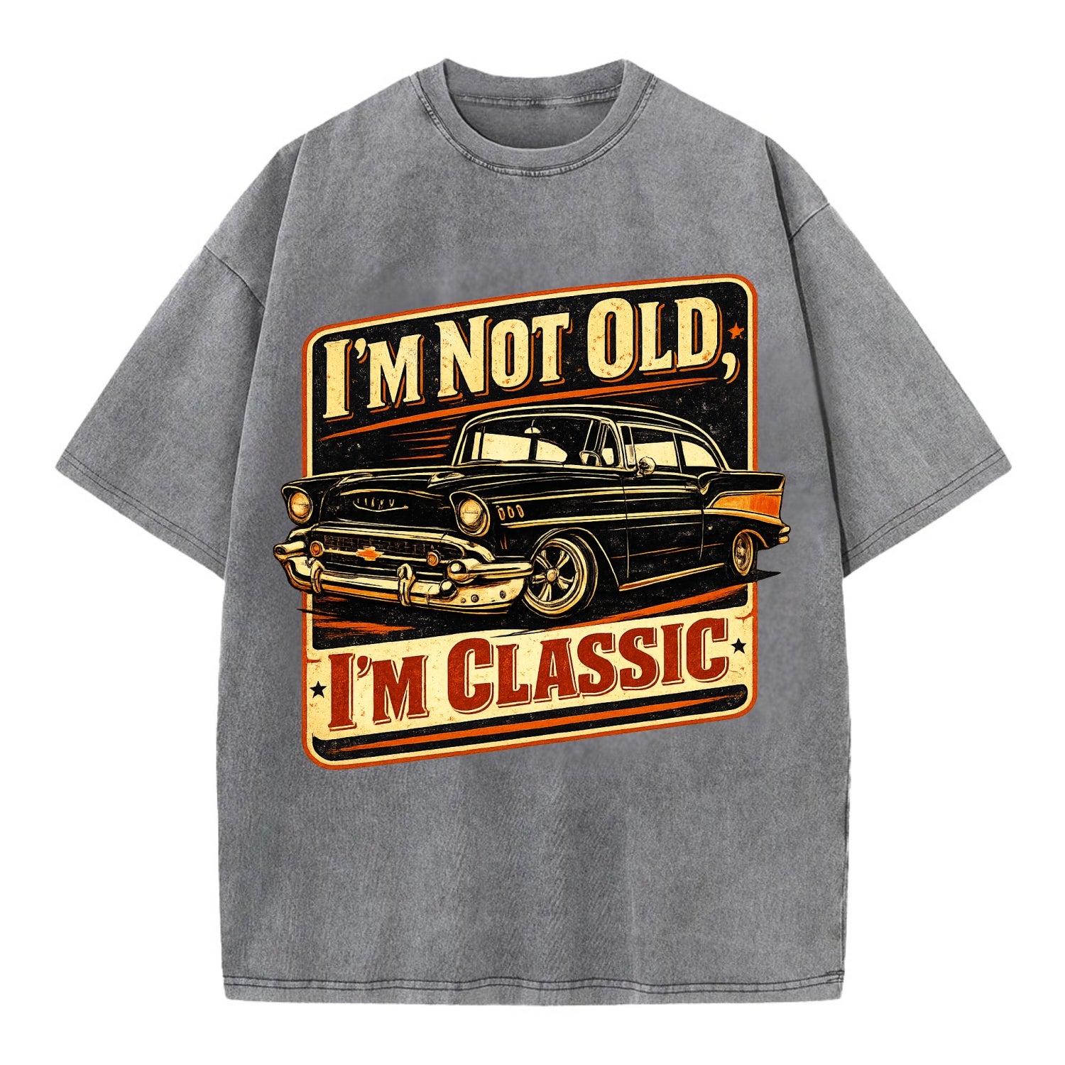 I'm Not Old I'm Classic - Vintage T-shirt - Grey