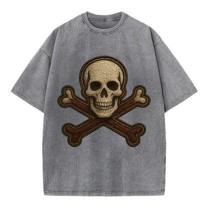 Jolly Roger  - Vintage T-shirt - Grey