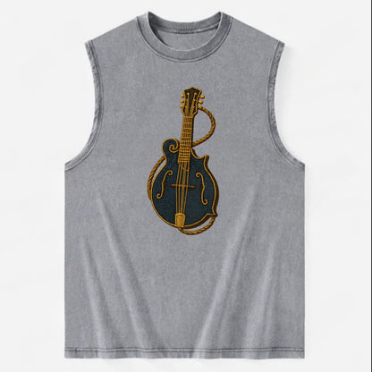 Mandolin  - Vintage Washed Tank - Grey