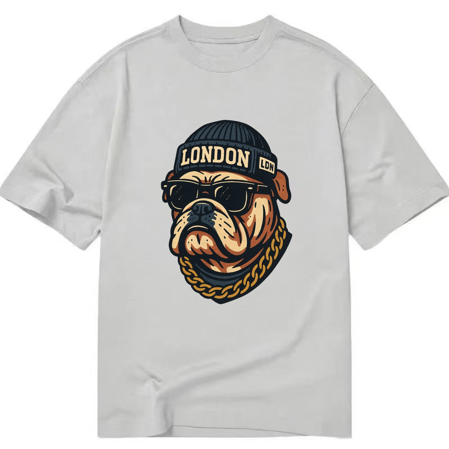 London Bulldog - Classic T-shirt - Grey