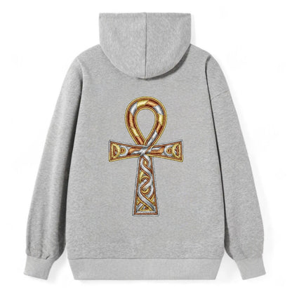 Ankh of Life - Classic Pullover Hoodie - Grey