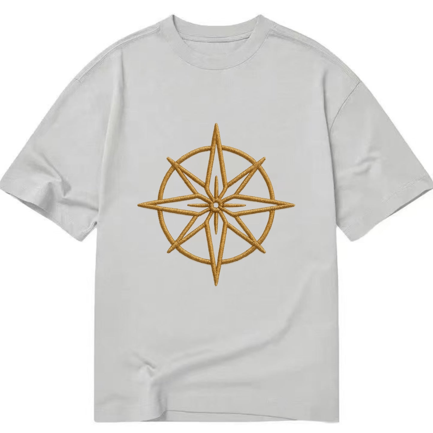 Compass Rose  - Classic T-shirt - Grey