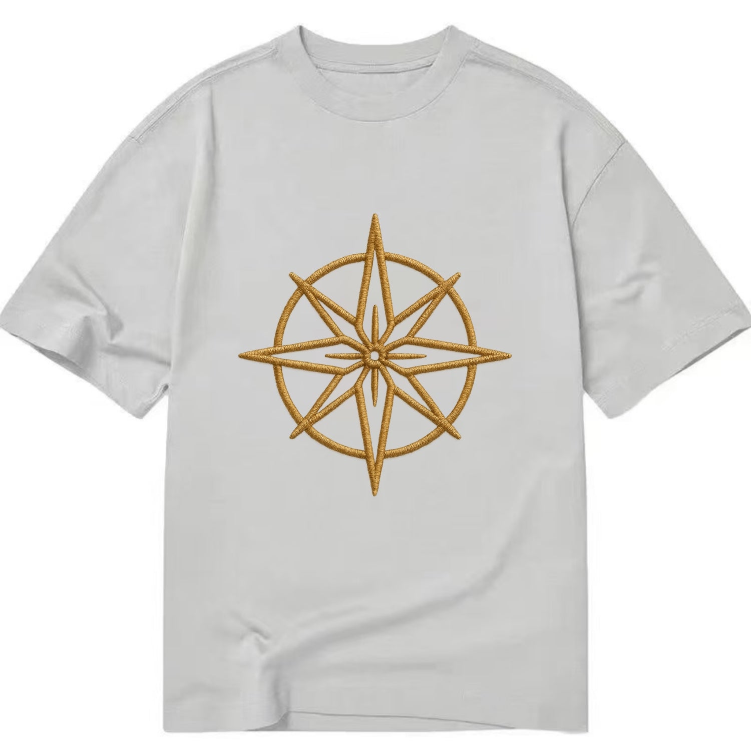Compass Rose  - Classic T-shirt - Grey