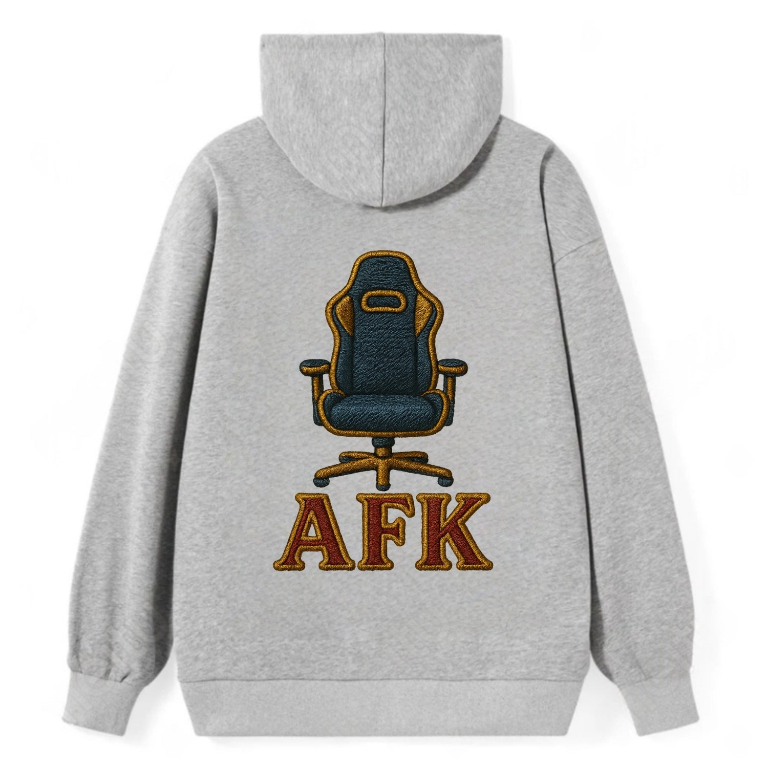 AFK   - Classic Pullover Hoodie - Grey