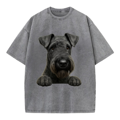 Kerry Blue Terrier  - Vintage T-shirt