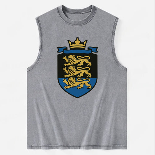 Estonia Royal Logo  - Vintage Washed Tank