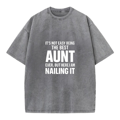 It's not easy being the best BROTHER ever, but here I am nailing it - Vintage T-shirt