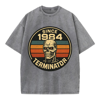 Terminator - Vintage T-shirt - Grey