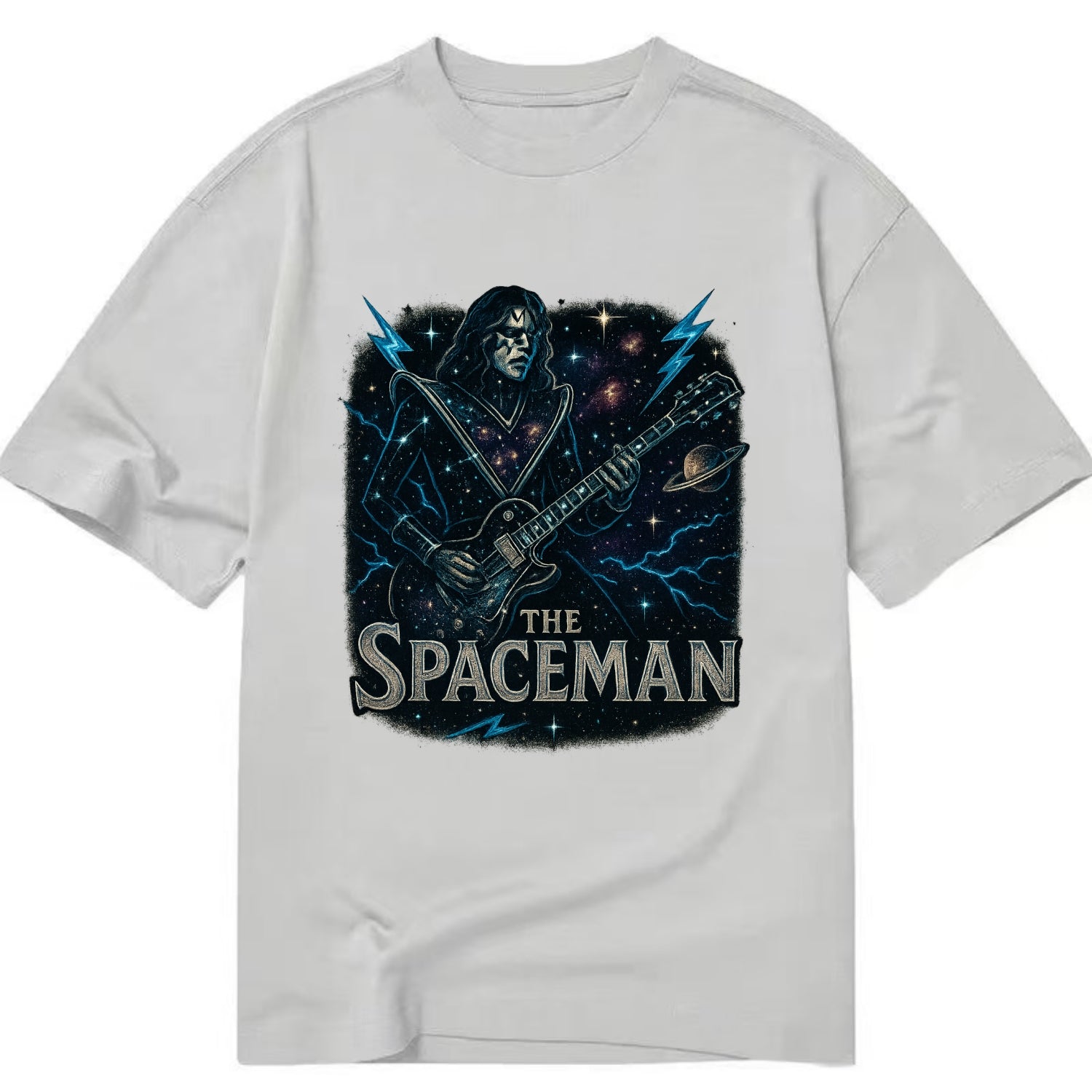 Spaceman Constellation - Classic T-shirt - Grey