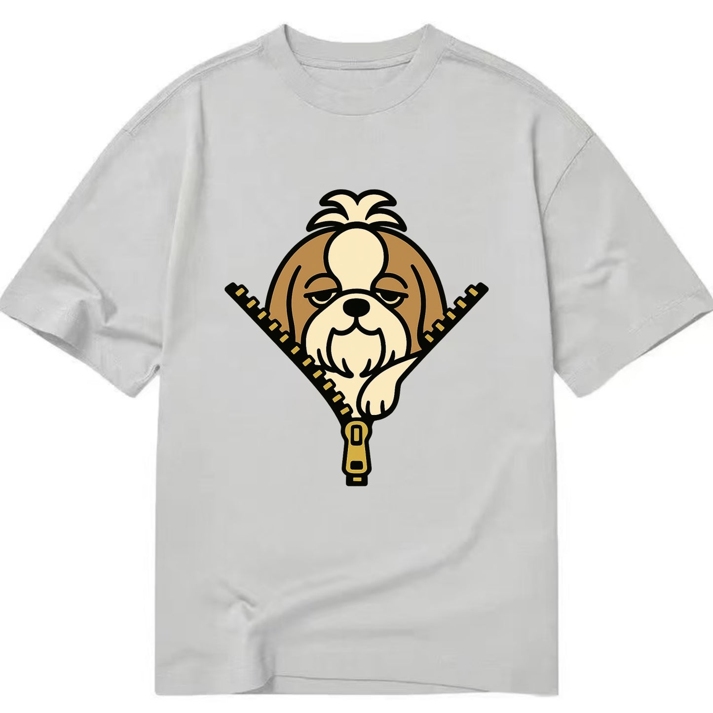 Shih Tzu - Classic T-shirt - Grey