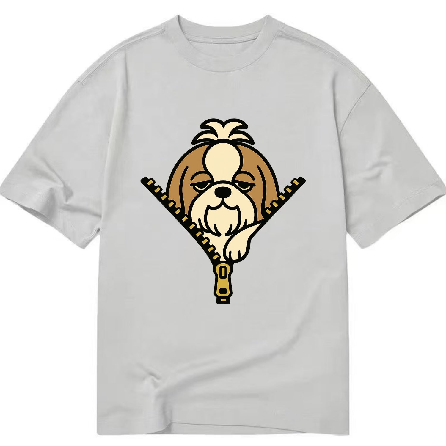 Shih Tzu - Classic T-shirt - Grey