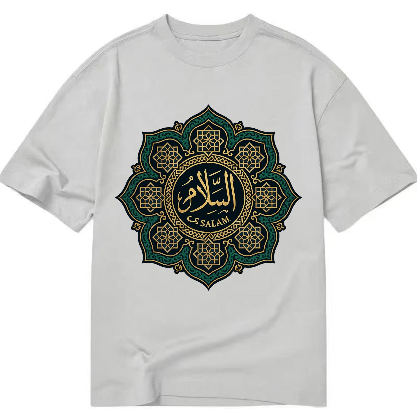 As-Salam Mandala - Classic T-shirt - Grey