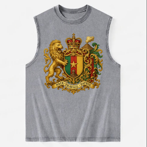 Cameroon Royal Logo  - Vintage Washed Tank