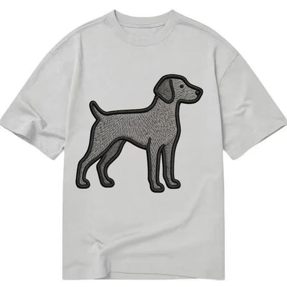 Weimaraner - Trendy gray ghost design wi - Classic T-shirt - Grey