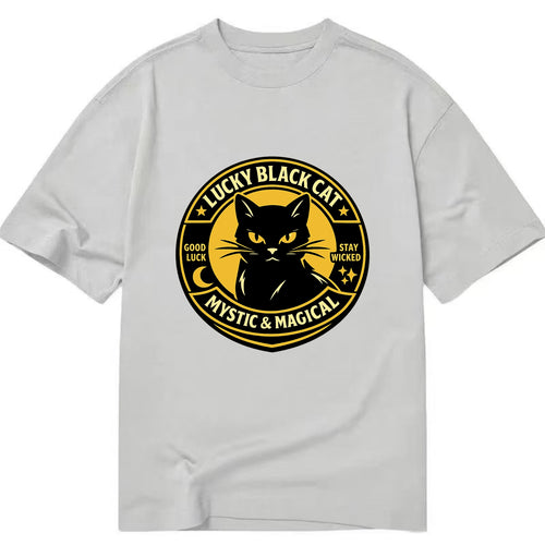 Mystic Feline Emblem - Classic T-shirt