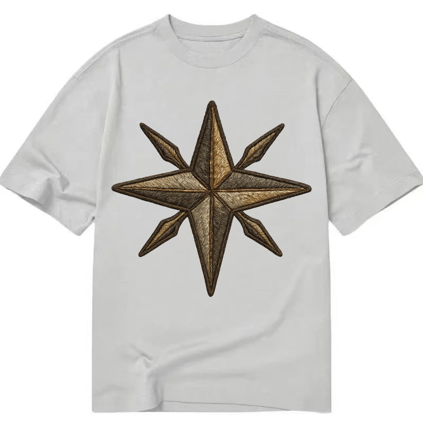 Nautical Star  - Classic T-shirt - Grey