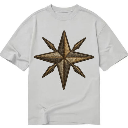 Nautical Star  - Classic T-shirt - Grey