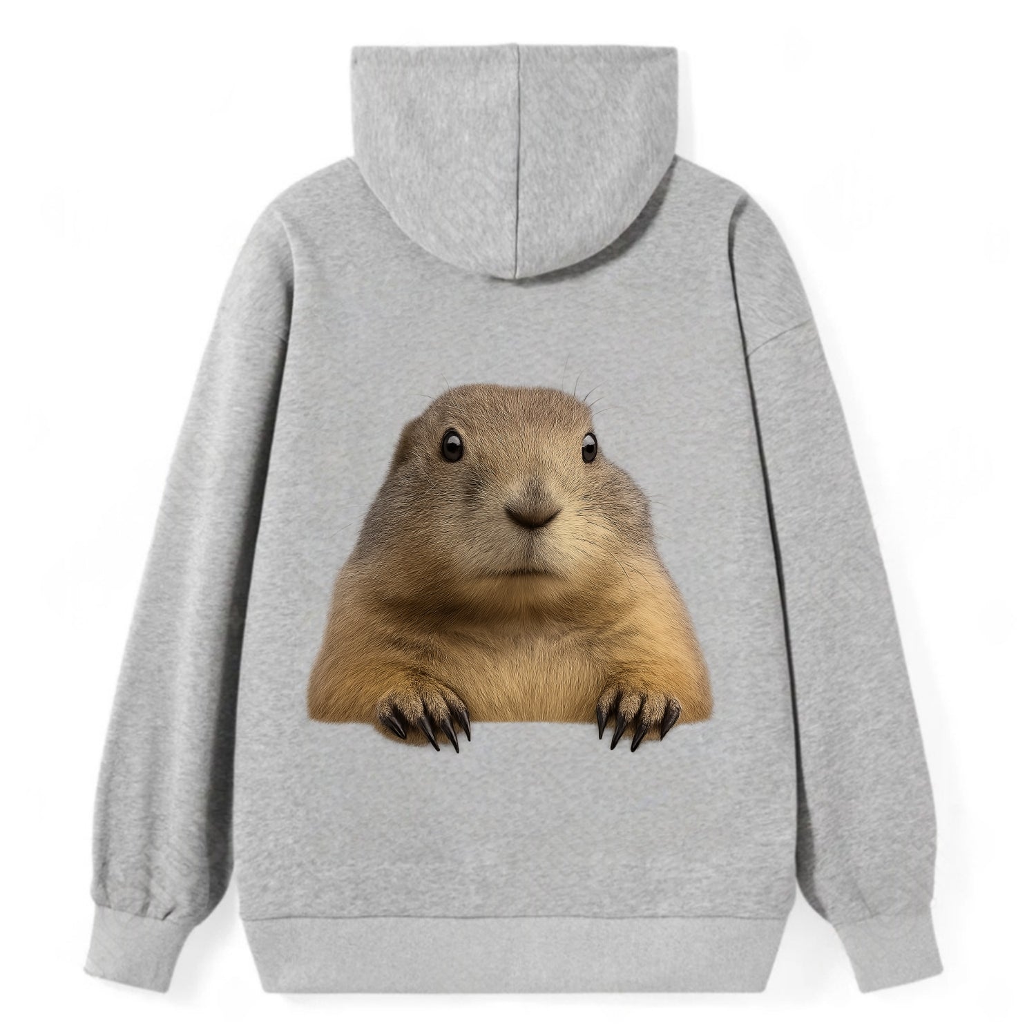 Prairie Dog  - Classic Pullover Hoodie - Grey