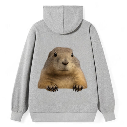Prairie Dog  - Classic Pullover Hoodie - Grey