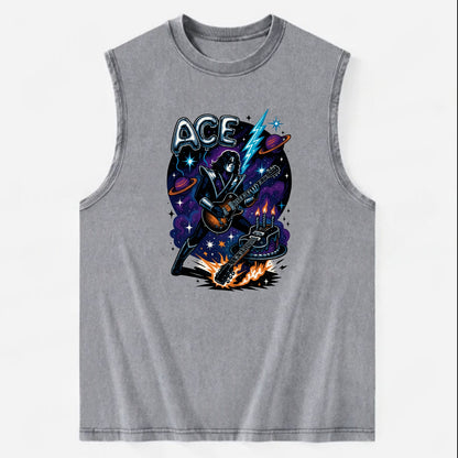 Ace Birthday Celebration - Vintage Washed Tank - Grey