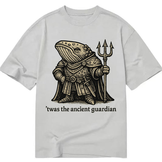 Whale Ancient Guardian  - Classic T-shirt - Grey