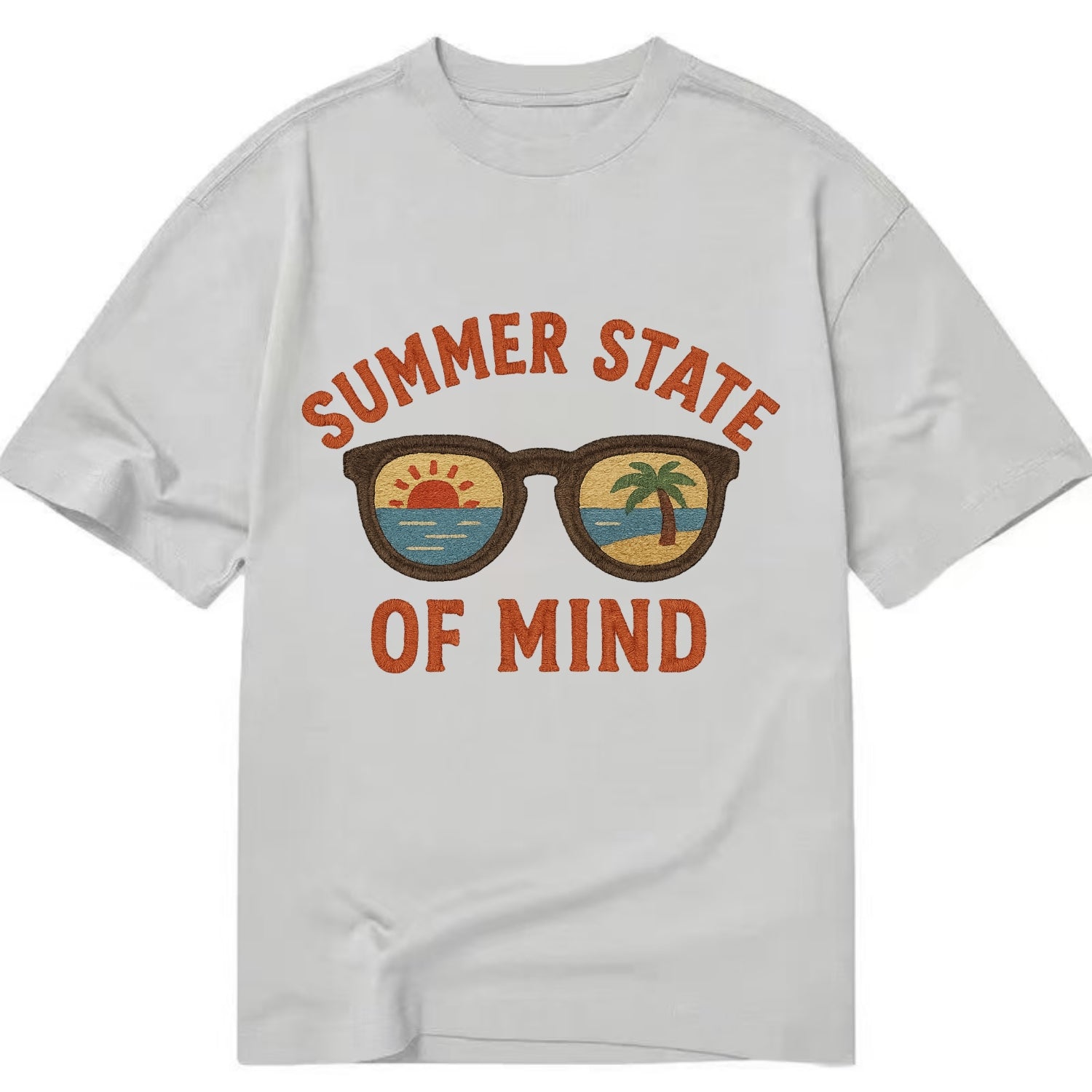 Summer State Of Mind  - Classic T-shirt - Grey