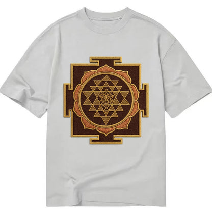 Sri Yantra  - Classic T-shirt - Grey