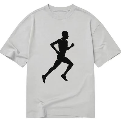 Kenyan distance runner stride - Classic T-shirt - Grey