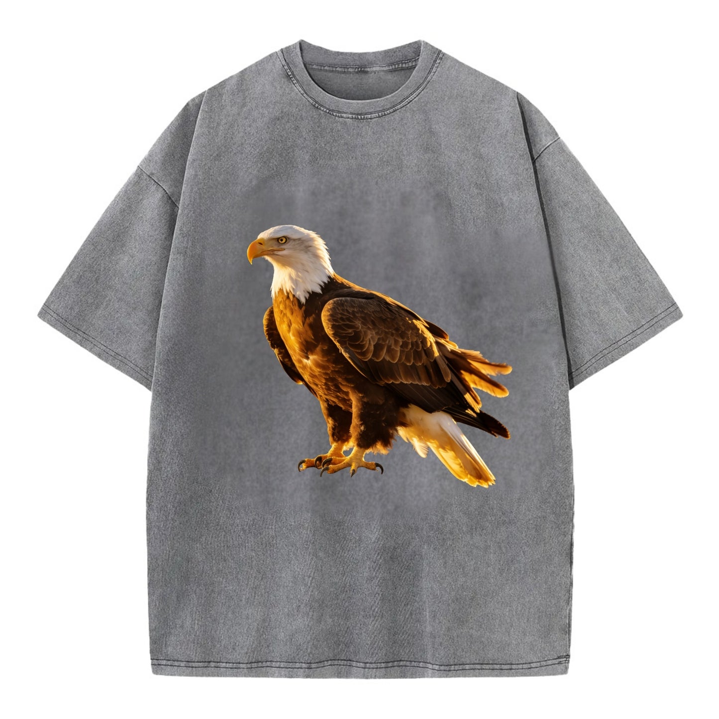 Eagle - Vintage T-shirt - Grey
